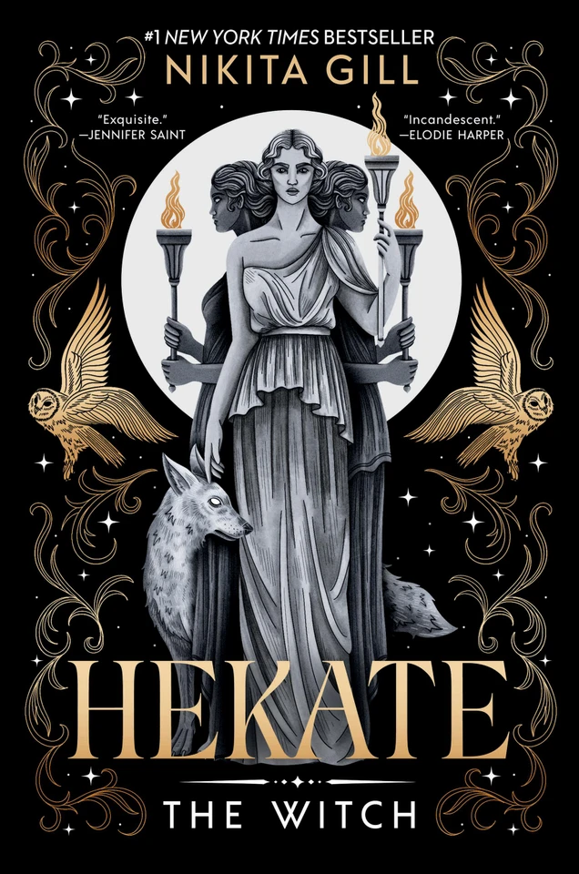 Hekate: The Witch (Standard Edition) (Goddesses of the Underworld #1) book cover by Nikita Gill