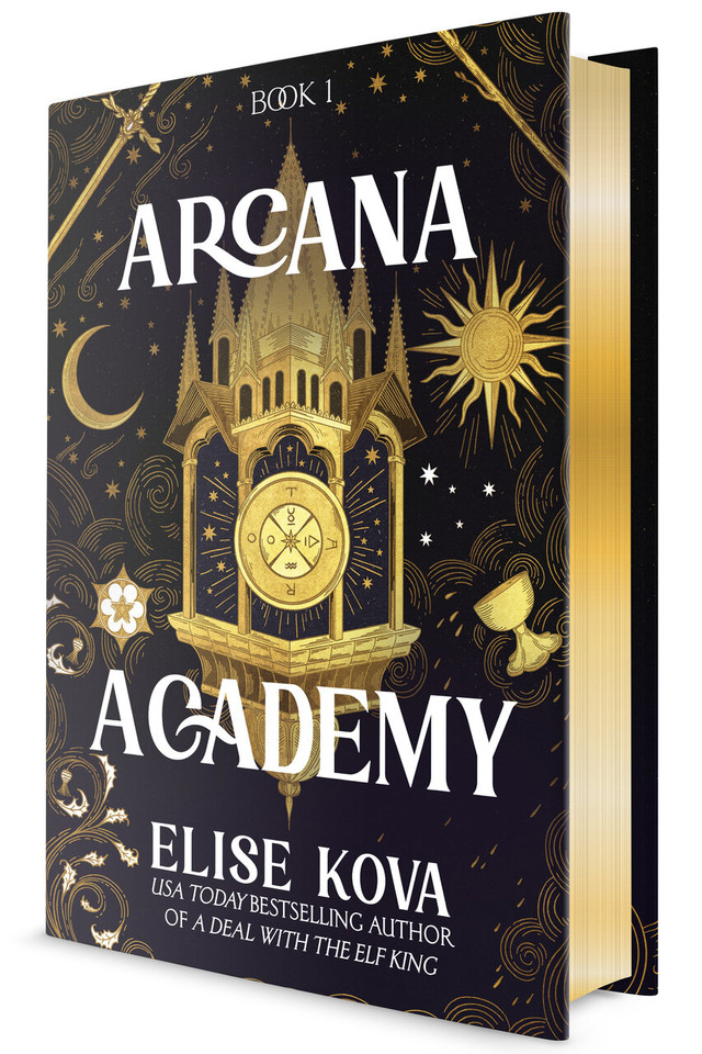 Arcana Academy (Arcana Academy) book cover by Elise Kova