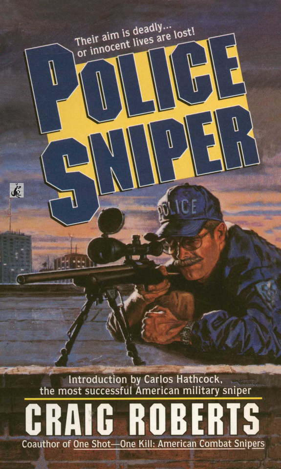 Police Sniper book cover by Craig Roberts