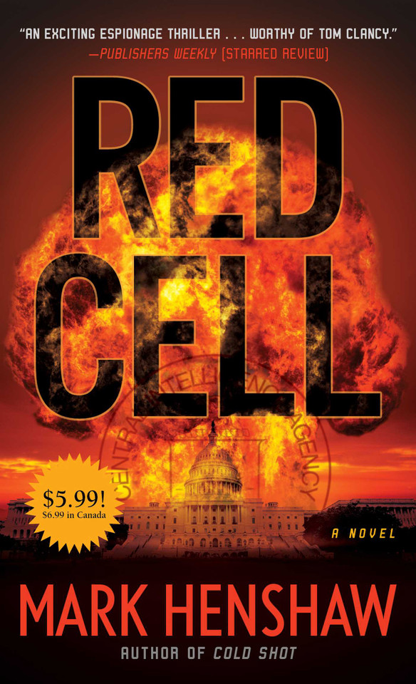 Red Cell: A Novel (a Jonathan Burke/Kyra Stryker Thriller) book cover by Mark Henshaw