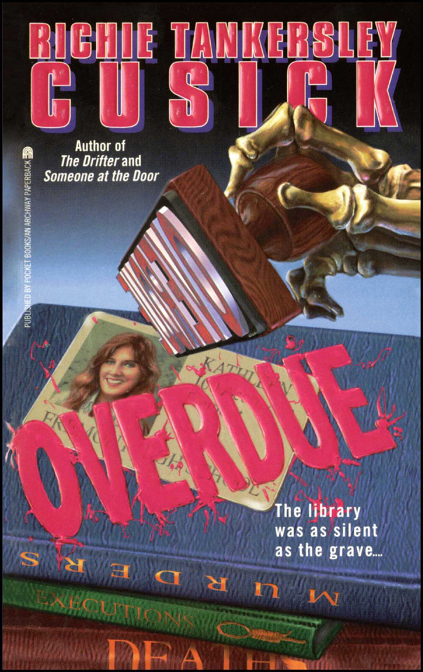 Overdue book cover by Richie Tankersley Cusick
