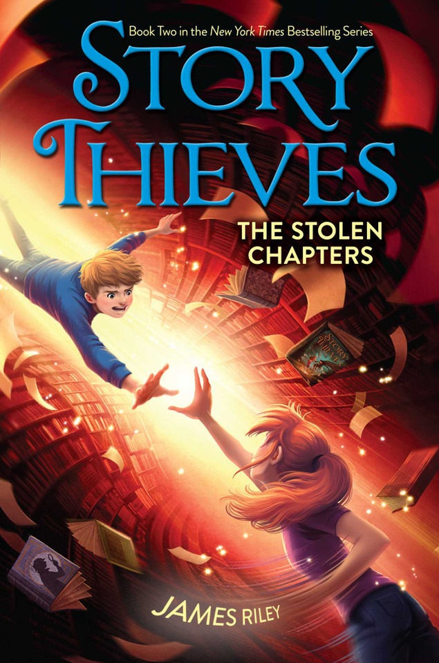 The Stolen Chapters (Story Thieves) book cover by James Riley