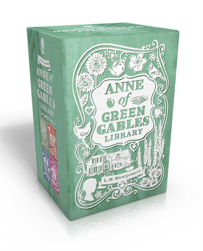 Anne of Green Gables Library (Boxed Set): Anne of Green Gables; Anne of Avonlea; Anne of the Island; Anne's House of Dreams (An Anne of Green Gables Novel) book cover by L. M. Montgomery