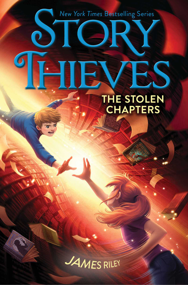 The Stolen Chapters (Story Thieves) book cover by James Riley