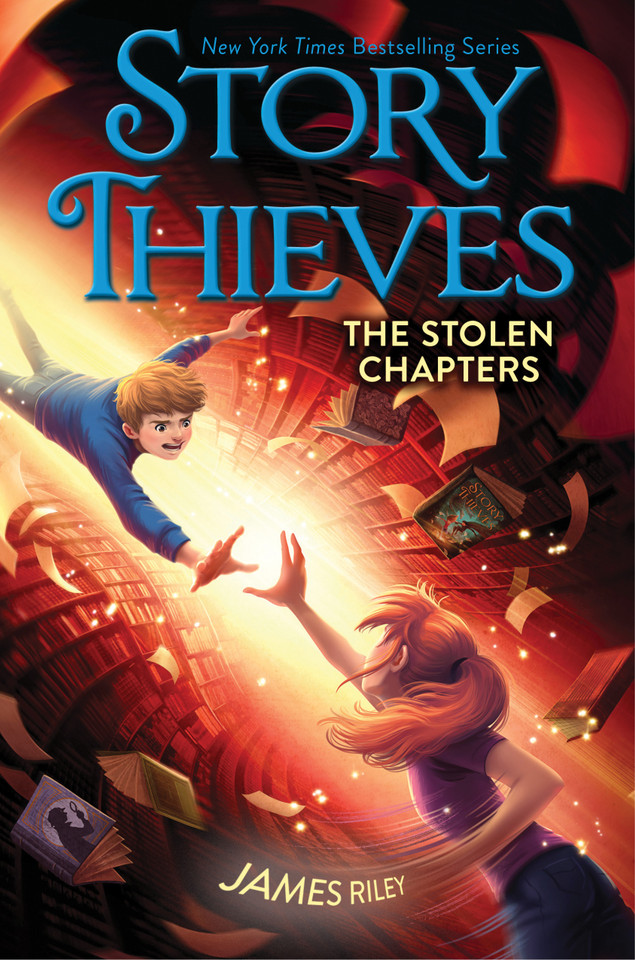 The Stolen Chapters (Story Thieves) book cover by James Riley