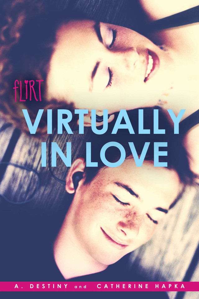 Virtually in Love (Flirt) book cover by A. Destiny, Catherine Hapka