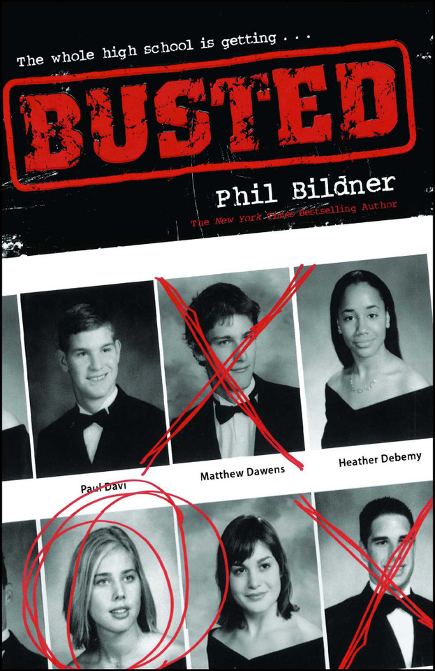 Busted book cover by Phil Bildner