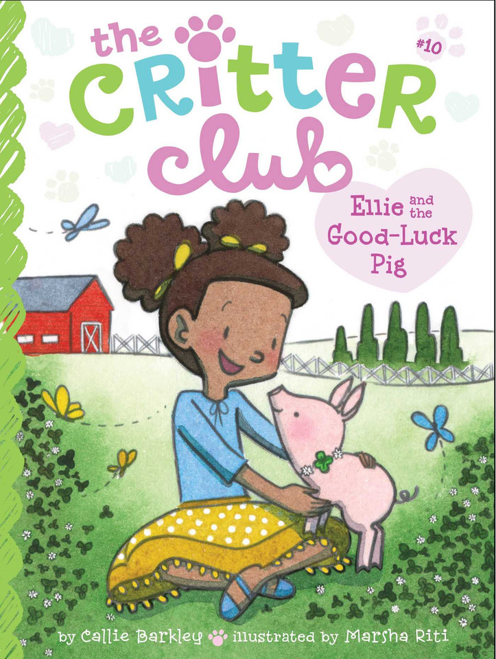 Ellie and the Good-Luck Pig (The Critter Club) book cover by Callie Barkley