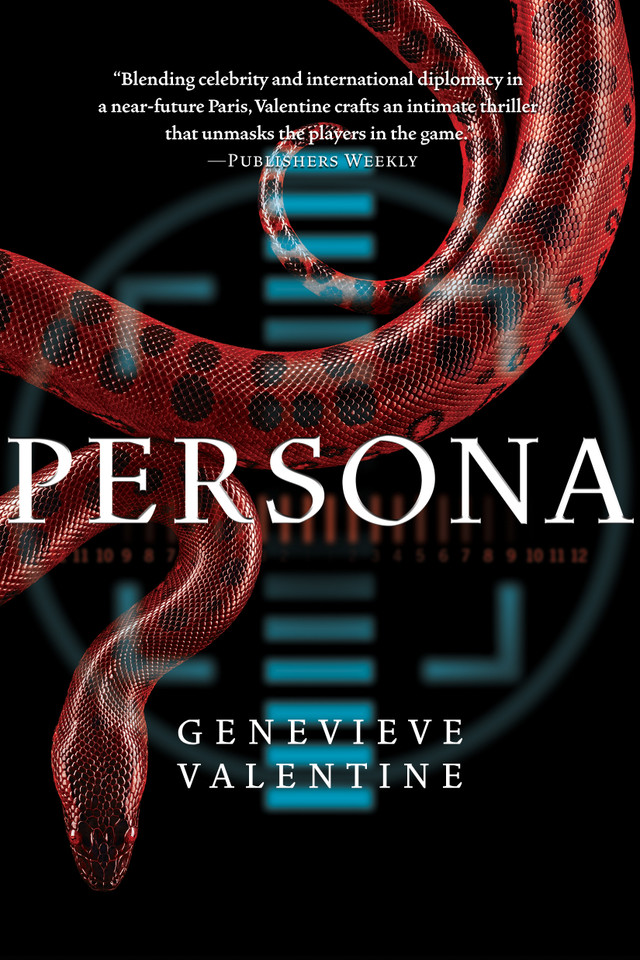 Persona (The Persona Sequence) book cover by Genevieve Valentine