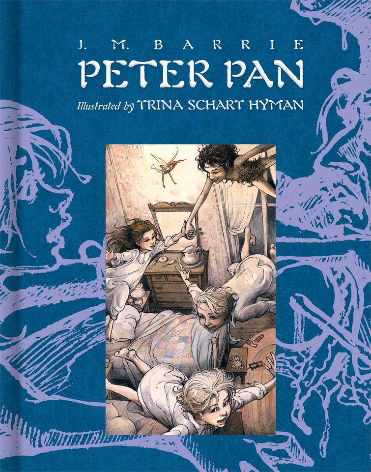 Peter Pan (Scribner Classics) book cover by J.M. Barrie