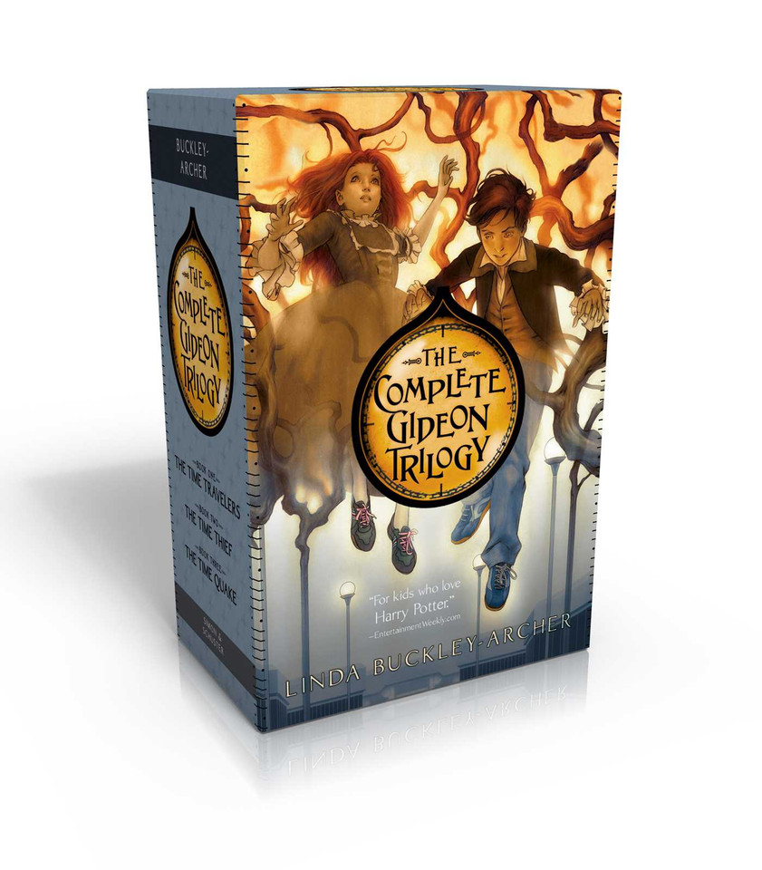 The Complete Gideon Trilogy (Boxed Set): The Time Travelers; The Time Thief; The Time Quake (The Gideon Trilogy) book cover by Linda Buckley-Archer