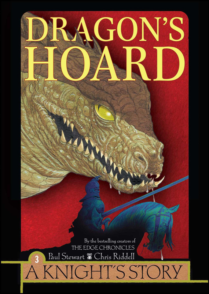 Dragon's Hoard (A Knight's Story) book cover by Paul Stewart, Chris Riddell