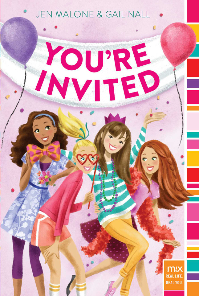 You're Invited (mix) book cover by Jen Malone, Gail Nall