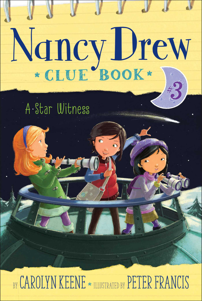 A Star Witness (Nancy Drew Clue Book) book cover by Carolyn Keene