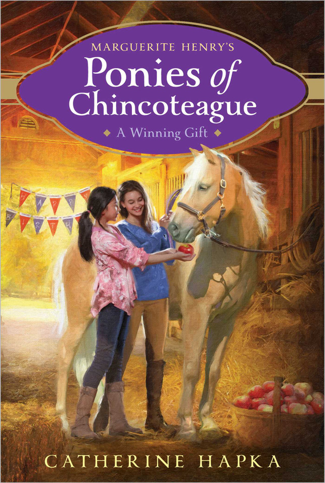 A Winning Gift (Marguerite Henry's Ponies of Chincoteague) book cover by Catherine Hapka