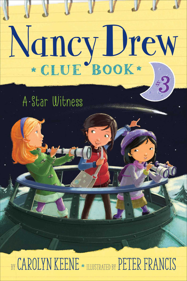 A Star Witness (Nancy Drew Clue Book) book cover by Carolyn Keene