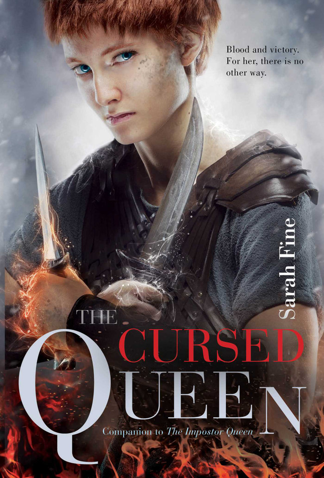 The Cursed Queen (The Impostor Queen) book cover by Sarah Fine