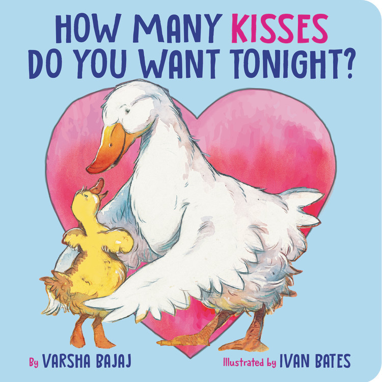 How Many Kisses Do You Want Tonight? book cover by Varsha Bajaj
