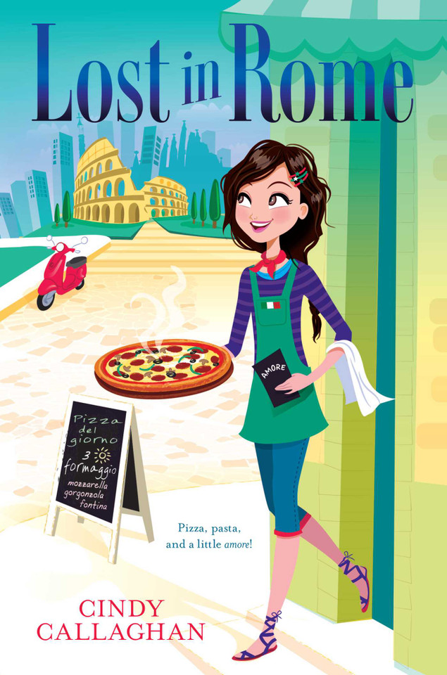 Lost in Rome (mix) book cover by Cindy Callaghan
