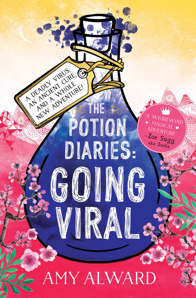 Going Viral (The Potion Diaries) book cover by Amy Alward