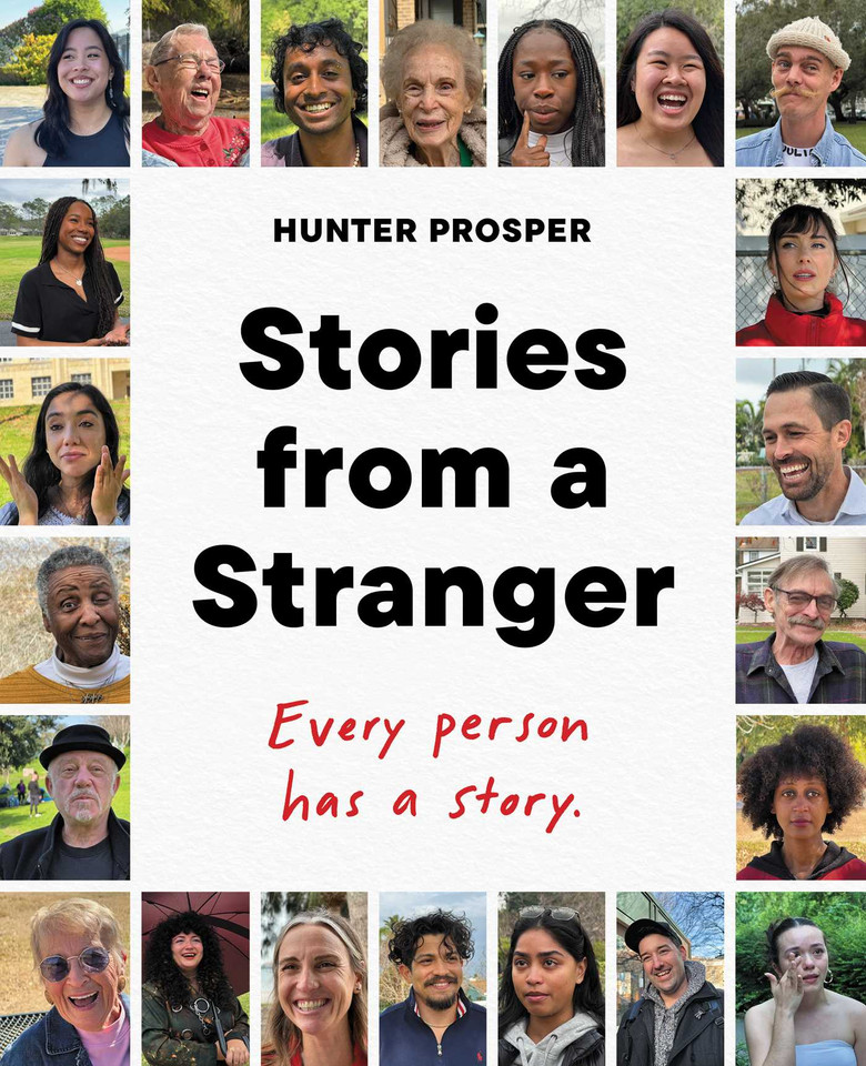 Stories From a Stranger: Every person has a story. book cover by Hunter Prosper