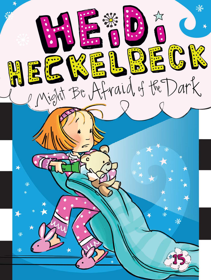 Heidi Heckelbeck Might Be Afraid of the Dark (Heidi Heckelbeck) book cover by Wanda Coven