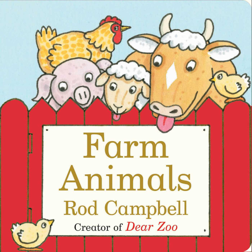 Farm Animals (Dear Zoo & Friends) book cover by Rod Campbell
