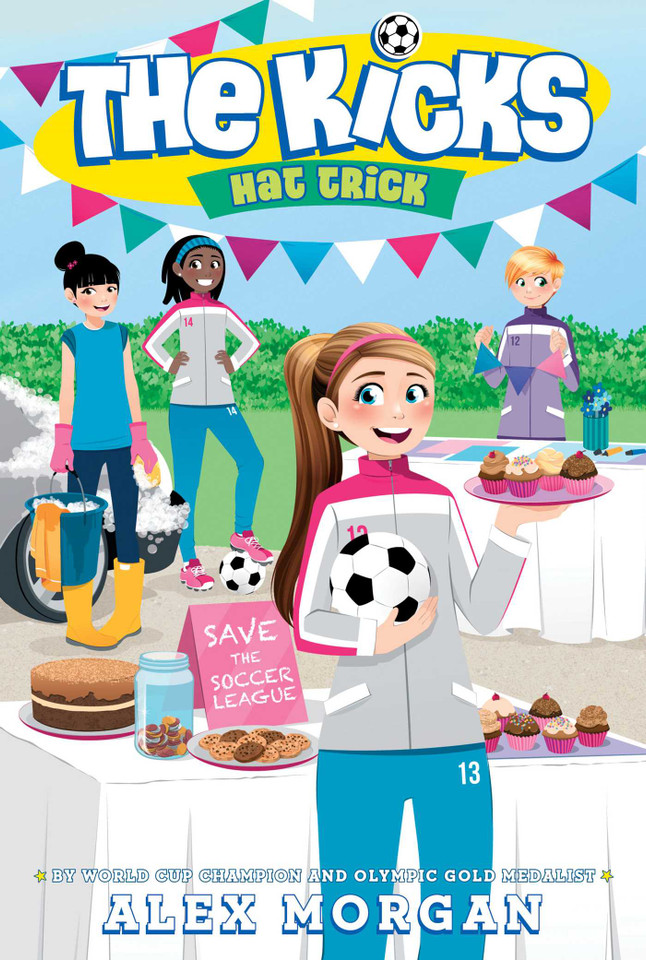 Hat Trick (The Kicks) book cover by Alex Morgan