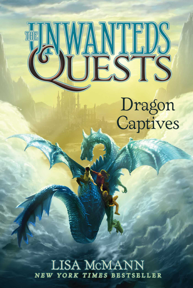 Dragon Captives (The Unwanteds Quests) book cover by Lisa McMann
