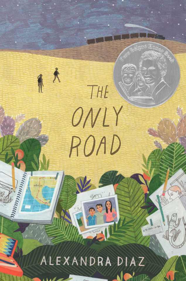 The Only Road book cover by Alexandra Diaz
