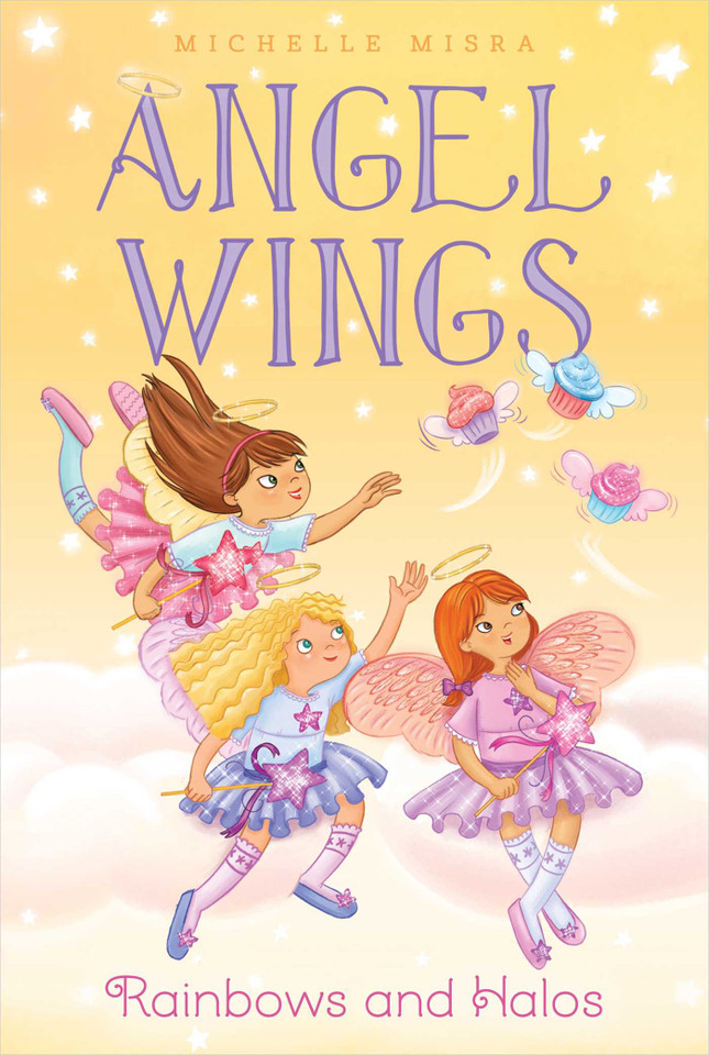 Rainbows and Halos (Angel Wings) book cover by Michelle Misra