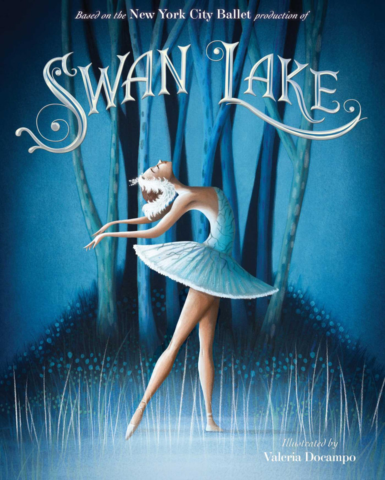 Swan Lake book cover by New York City Ballet