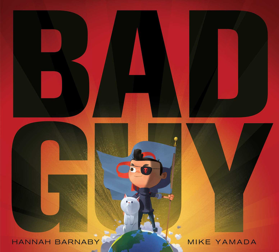 Bad Guy book cover by Hannah Barnaby