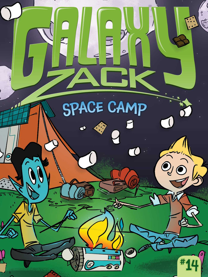 Space Camp (Galaxy Zack) book cover by Ray O'Ryan