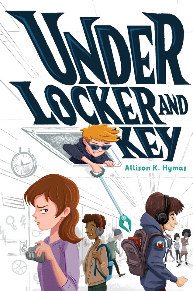 Under Locker and Key (MAX) book cover by Allison K. Hymas