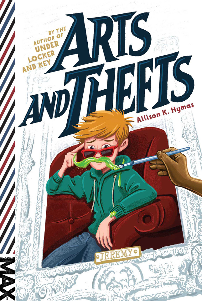 Arts and Thefts (MAX) book cover by Allison K. Hymas