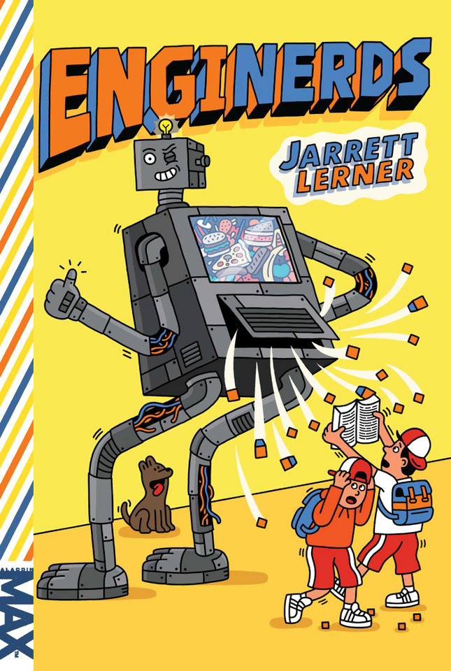 EngiNerds (MAX) book cover by Jarrett Lerner