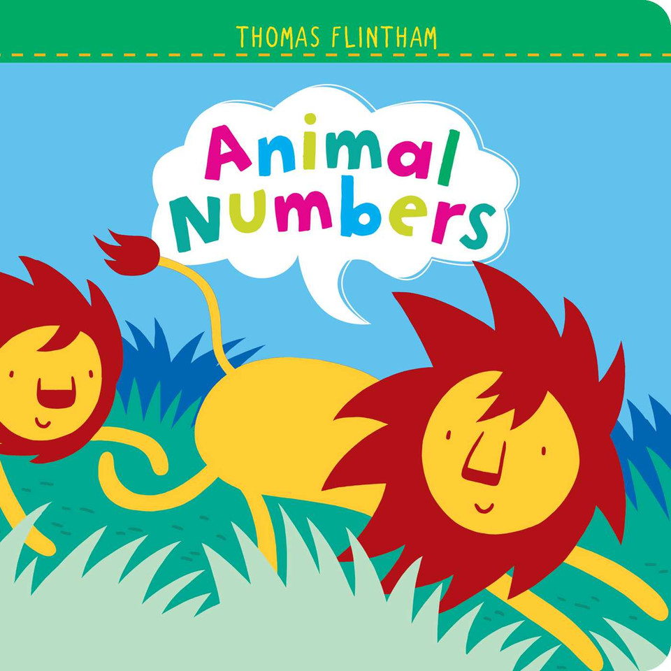Animal Numbers book cover by Thomas Flintham