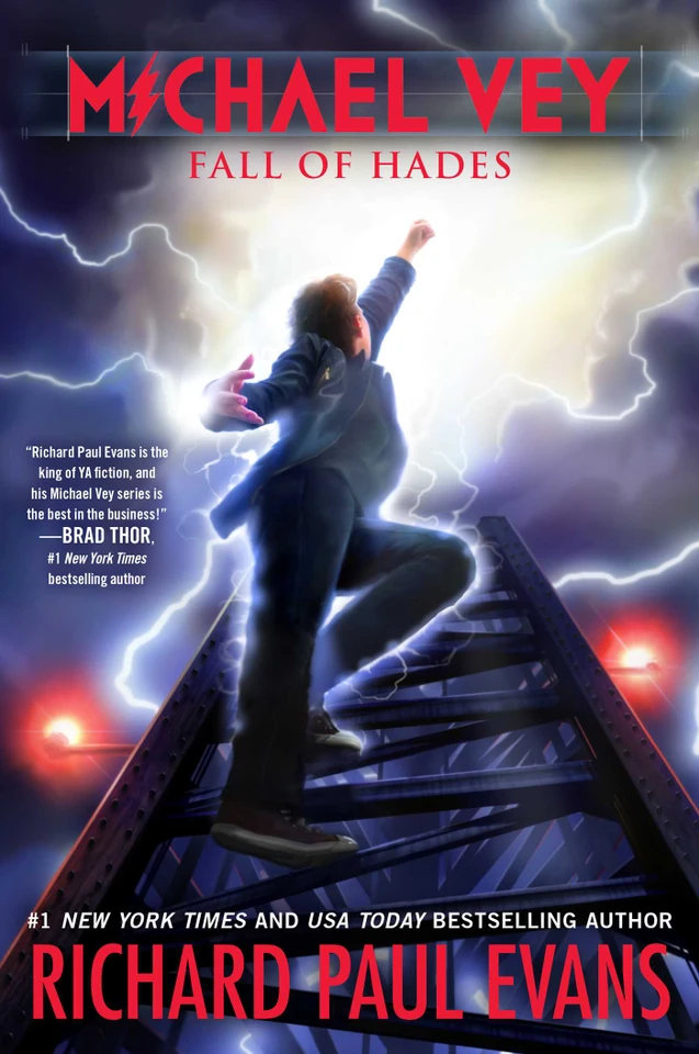 Michael Vey 6: Fall of Hades (Michael Vey) book cover by Richard Paul Evans