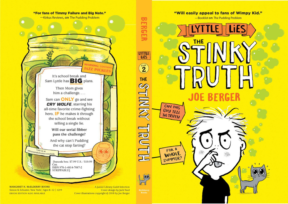 The Stinky Truth (Lyttle Lies) book cover by Joe Berger