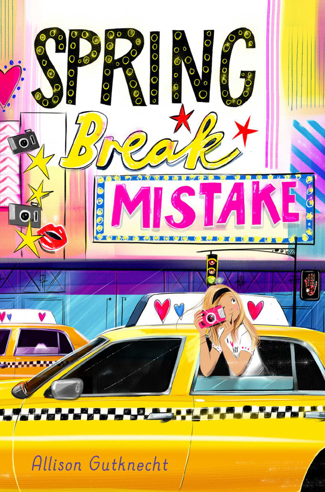 Spring Break Mistake (mix) book cover by Allison Gutknecht