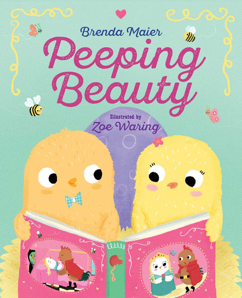 Peeping Beauty book cover by Brenda Maier