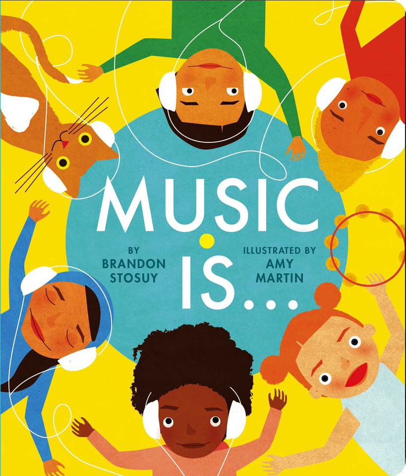 Music Is . . . book cover by Brandon Stosuy