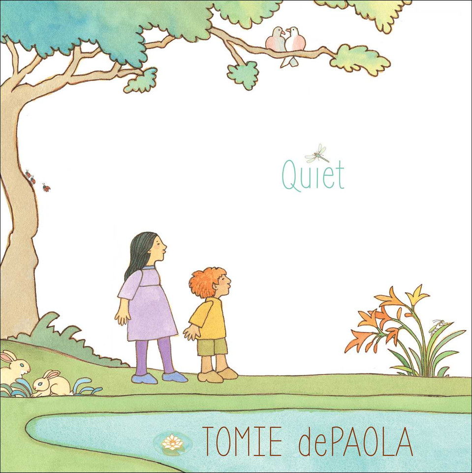 Quiet book cover by Tomie dePaola