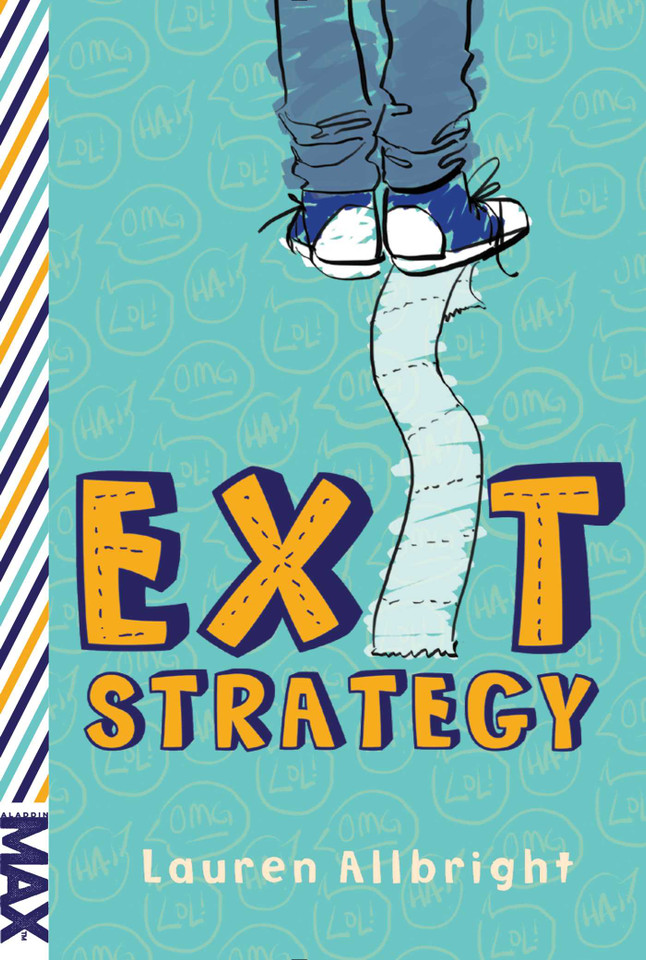 Exit Strategy (MAX) book cover by Lauren Allbright