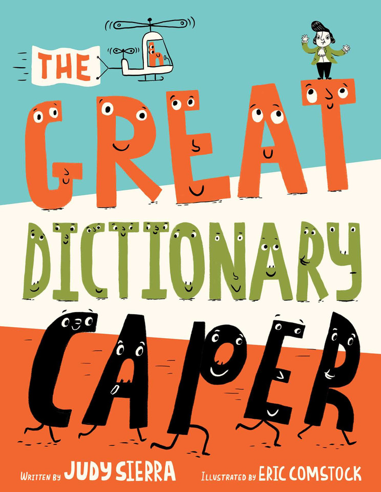 The Great Dictionary Caper book cover by Judy Sierra