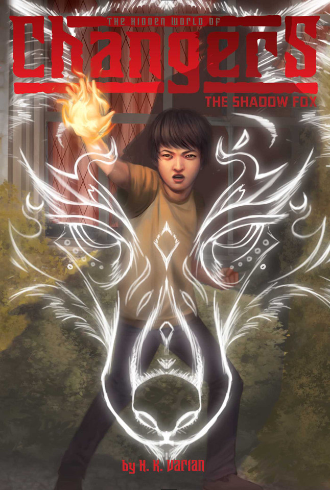 The Shadow Fox (The Hidden World of Changers) book cover by H. K. Varian