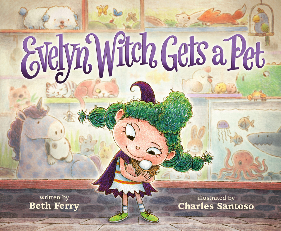 Evelyn Witch Gets a Pet book cover by Beth Ferry