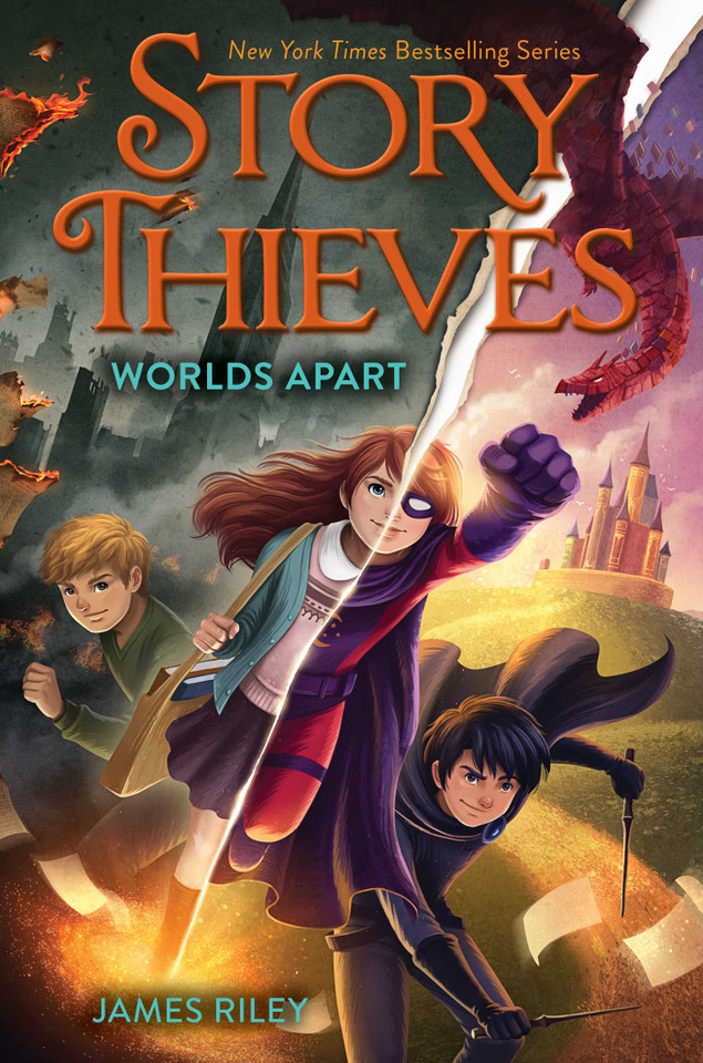 Worlds Apart (Story Thieves) book cover by James Riley