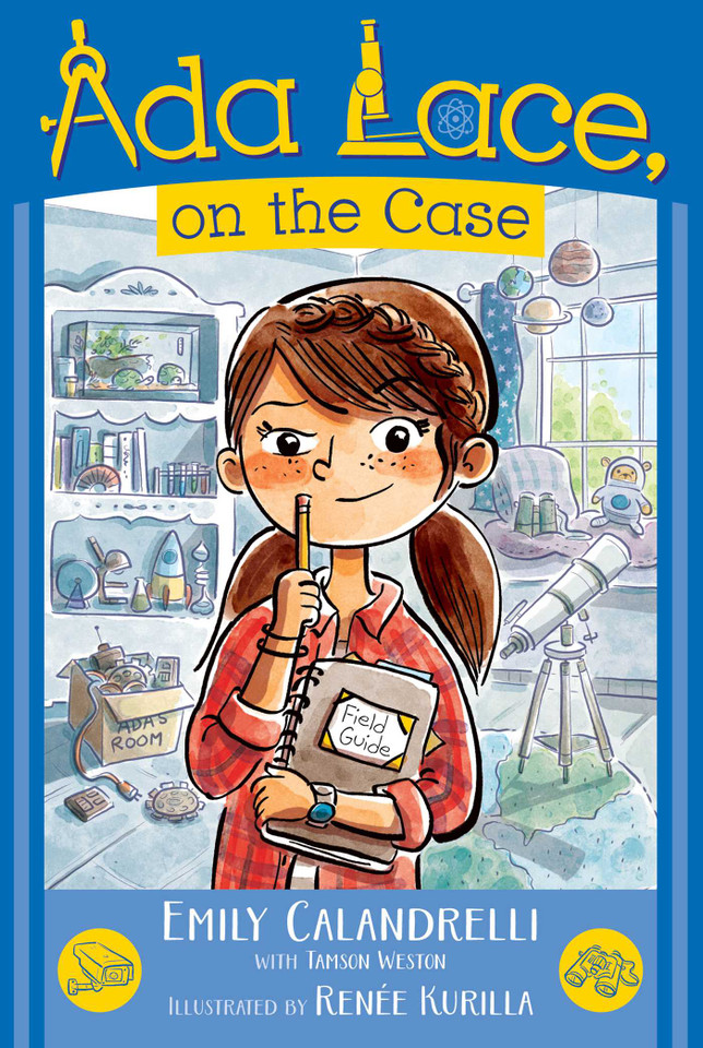 Ada Lace, on the Case (An Ada Lace Adventure) book cover by Emily Calandrelli